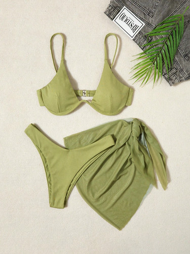 Ladies olive green - olive, 3