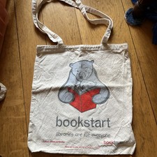 bookstart book trust tote bag