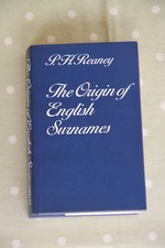 The origin of English surnames