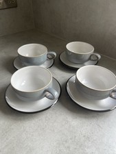Denby Jet grey 4 cups &