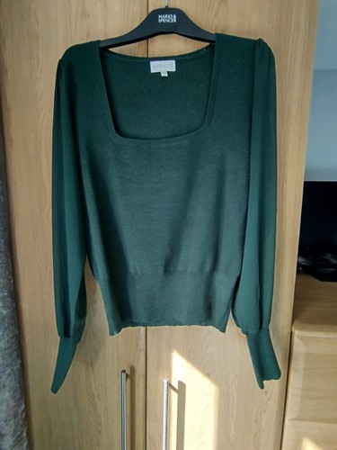 Apricot top with sheer - apricot,