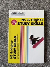 Leckie And Leckie Nat 5 And Higher Study Skills Book - Used