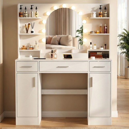 Large makeup vanity - large, table