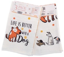 3PK - 100% Cotton Tea Towels