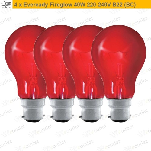 Red bulb fireglow - red,