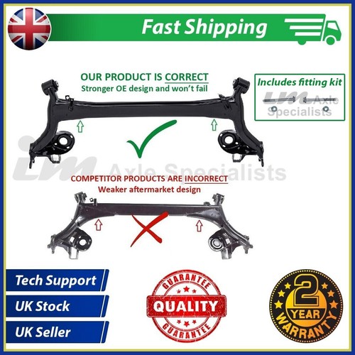 New rear axle subframe - rear, beam