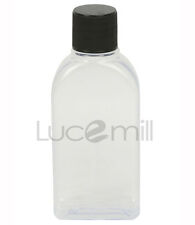 50ml Clear Rectangular Plastic