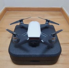 DJI Spark Drone - Alpine White - Fully Functional - Good Condition -