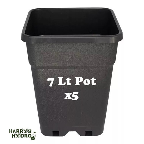 Black 7ltr square - black,