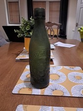 Vintage Glass Bottle Eldridge Pope & Co Limited Dorchester Green Glass