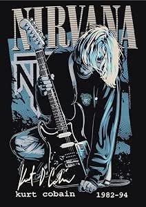 Nirvana retro vintage rock - nirvana, 3