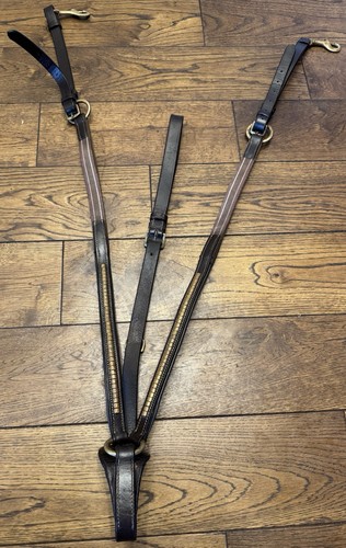 Brown cob size - brown, leather