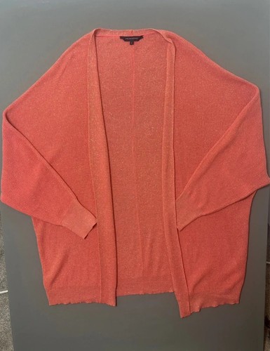 610 peacocks coral - 610., lurex