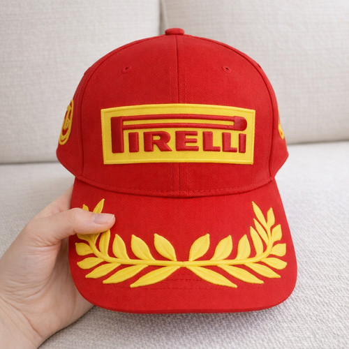 Pirelli adjustable red cap - f1,