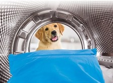 Pet Hair Laundry Bag XL 75x80cms -Catches Dog, Horse, Cat Hair