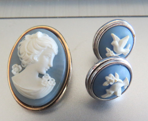Vntg avon cameo silhouette - avon,