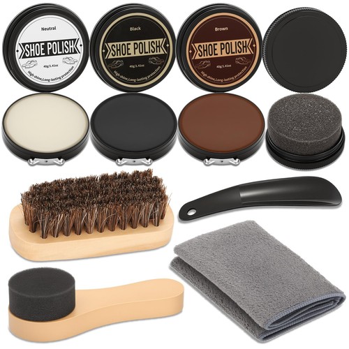 Pcs leather shoe polish - 8,