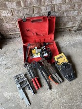 Hilti 110v Dry Wall Screw Two Gun And Stud Crimpers Suit Shop fitter Carpentry