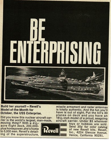 1969 revell model - model, ship