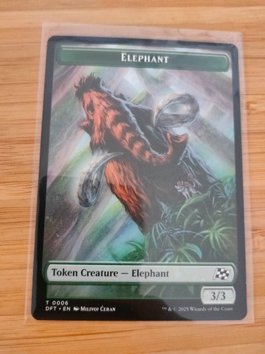 Mtg elephant zombie - elephant, //