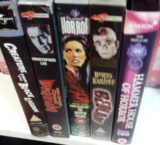 RARE HORROR VHS TAPES PRICE