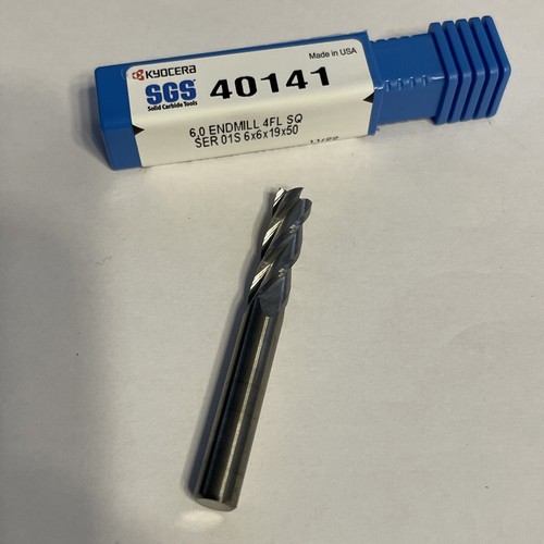 6mm end mill sgs kyocera - sgs, 40141