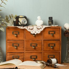 Vintage Wooden Trinket Box