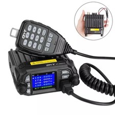QYT KT-8900D 25WWalkie Talkie VHF/UHF Band 136-174/400-480MHz Car Mobile Radio