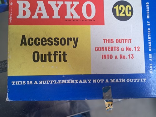 Bayko set 12c boxed meccano - set,
