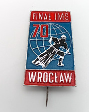 Speedway Stick pin badge World