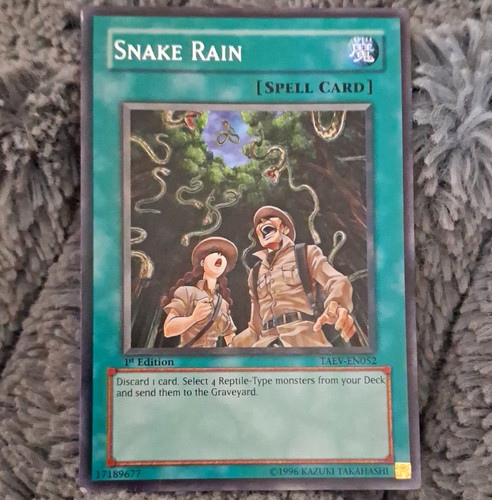 Snake rain taev en052 rare - snake, taev-en052
