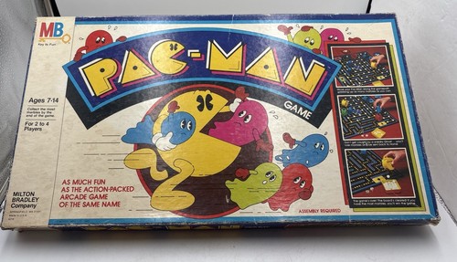 Vintage 1980 pac man board - 1980,