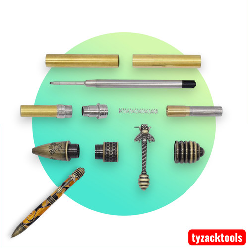 Honeybee pen kit antique - honeybee,
