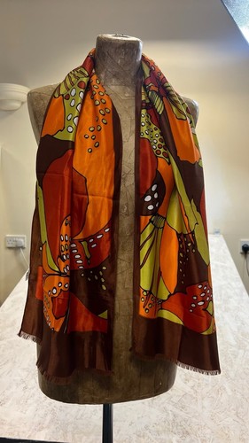 Vintage retro mod scarf autumn