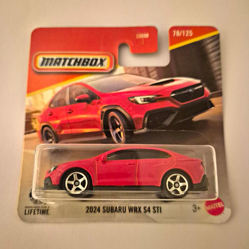 Matchbox 2024 subaru wrx - wrx, s4