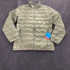 COLUMBIA Scar Top Mountain EXS Down Jacket Men's Size S Green