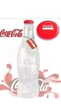 Giant Coca Cola Money Bottle 2 FT Plastic Bottle Saving Coin Piggy Bank Uk.