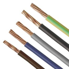 16mm Single Core Conduit Cable 6491B Wire - 1M to 100M - Phase Colours & Earth