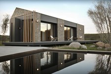 Timber frame buildings made - timber,