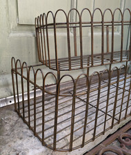 NEW 2x Vintage Metal RUSTIC