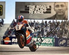 Mick Doohan Signed 10x8