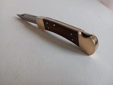 VINTAGE FOLDING KNIFE SCRATCHES TO BLADE SCUFFS ON BUTT ,TO BE EXSPECTED