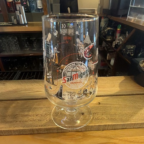 San miguel pint glass - miguel,