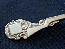 Sterling Silver / enamel, Rifle Spoon. Gilded bowl.  Very Collectable. Scarce