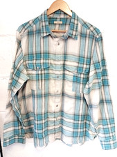 Burberry Brit blue plaid shirt XXL/46"-48"chest