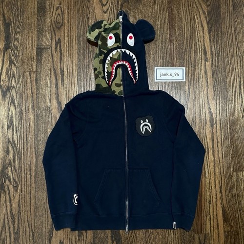 Bape shark hoodie medicom - bape,