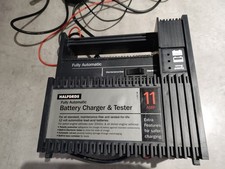 Halfords Car Battery Charger 11 Amp for Standard Maintenance-Free & Sealed 12 v