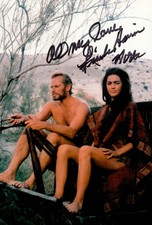 Linda Harrison Signed 6x4