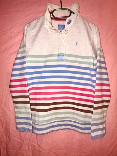 Ladies joules striped jumper - striped,