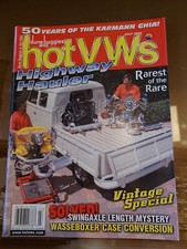 Dune Buggies and Hot VW's Magazine July 2005 Split window Beetle Karmann Ghia 